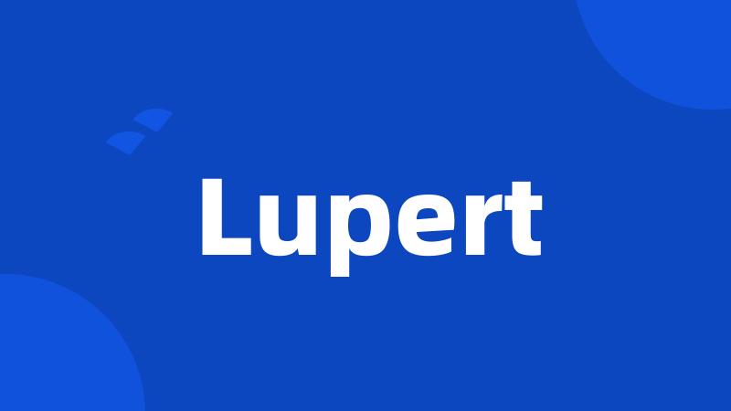 Lupert