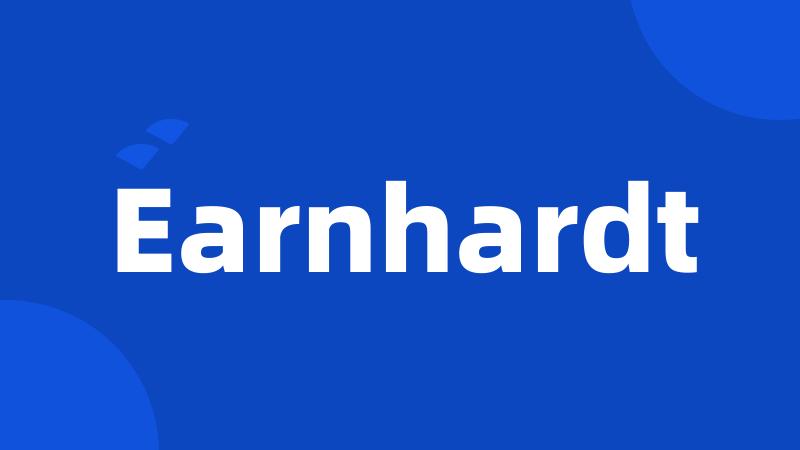 Earnhardt