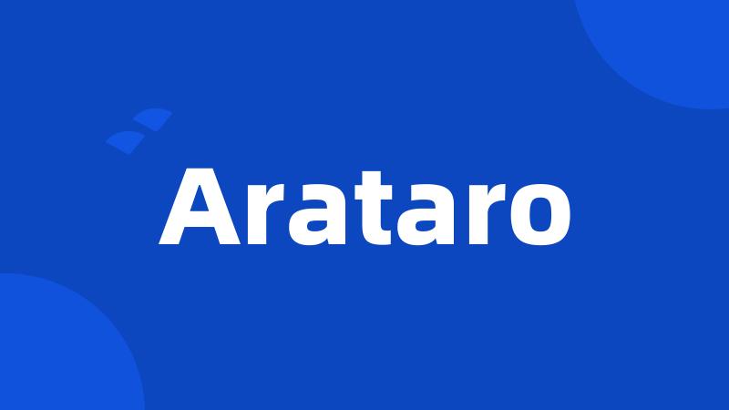 Arataro
