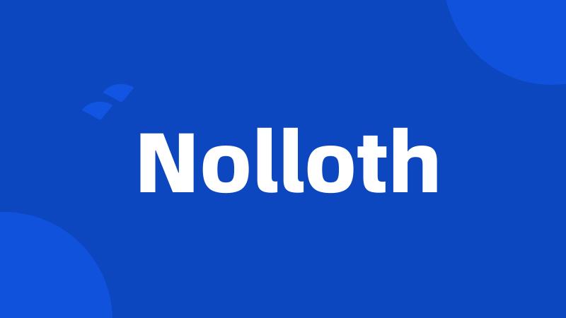 Nolloth