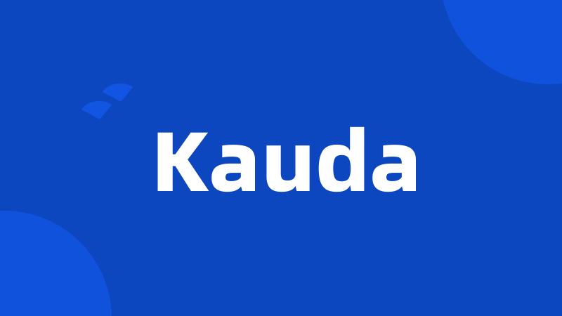 Kauda