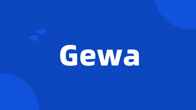 Gewa