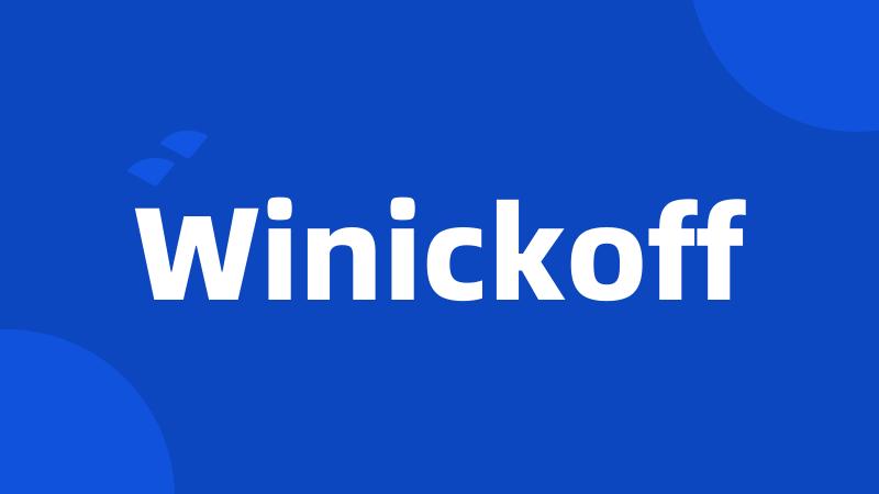 Winickoff