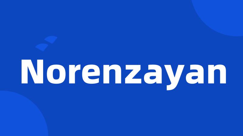 Norenzayan