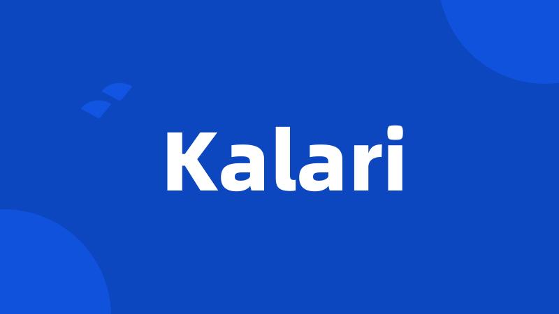 Kalari