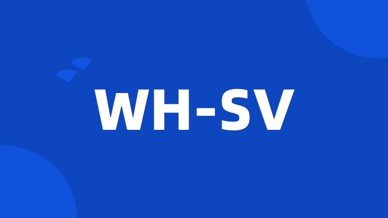 WH-SV