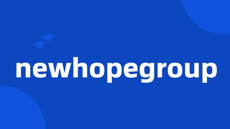 newhopegroup