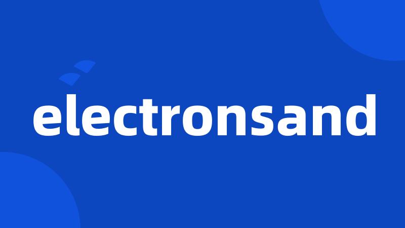 electronsand