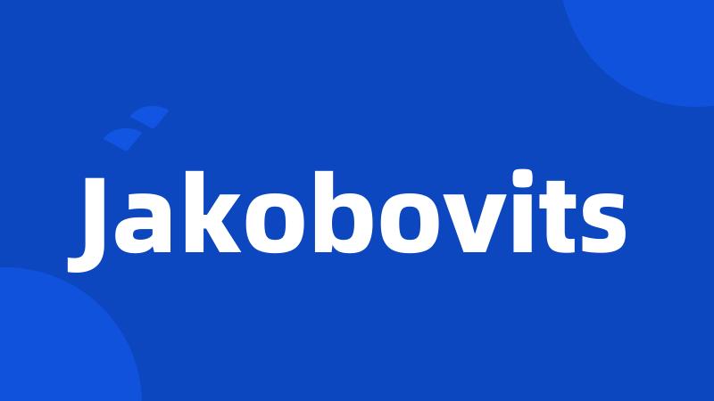 Jakobovits