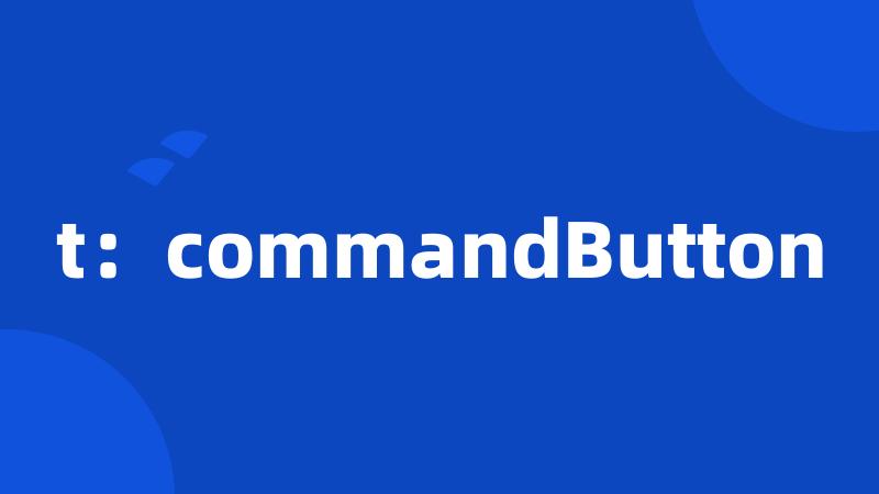 t：commandButton