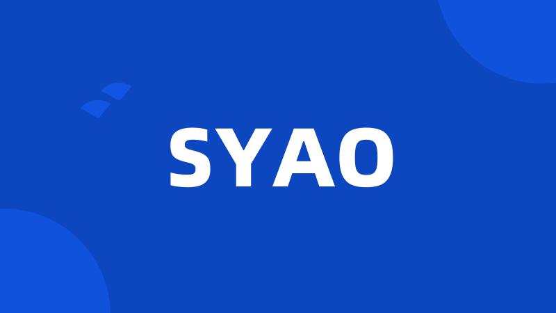 SYAO