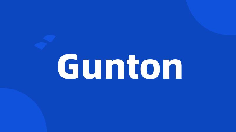 Gunton