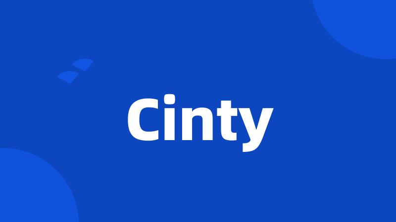 Cinty