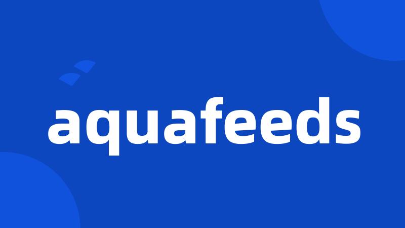 aquafeeds