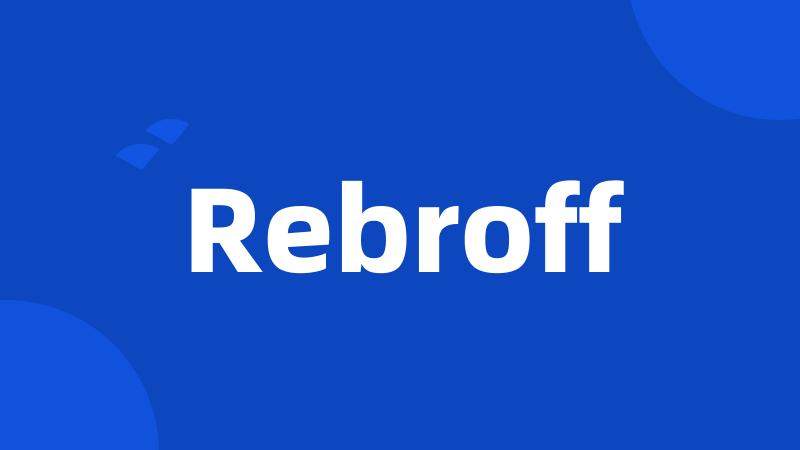 Rebroff
