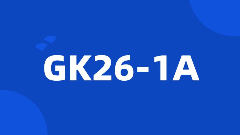 GK26-1A