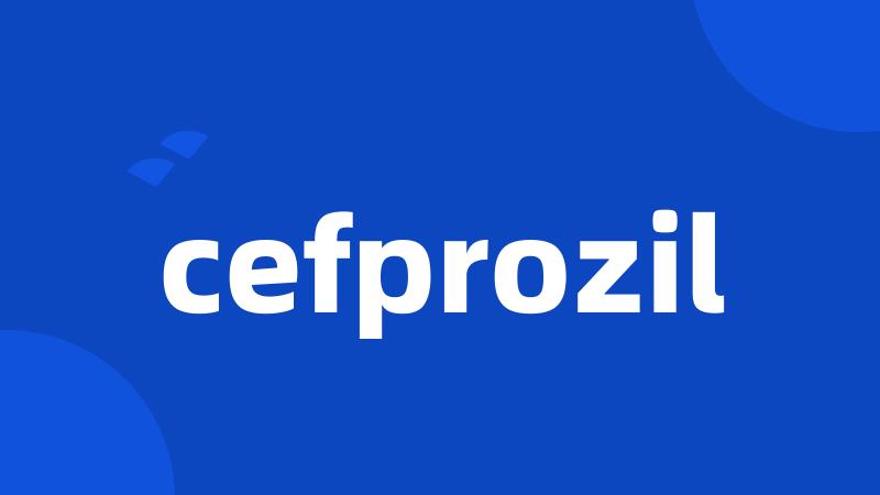 cefprozil