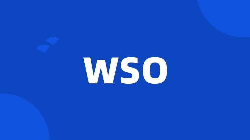 WSO