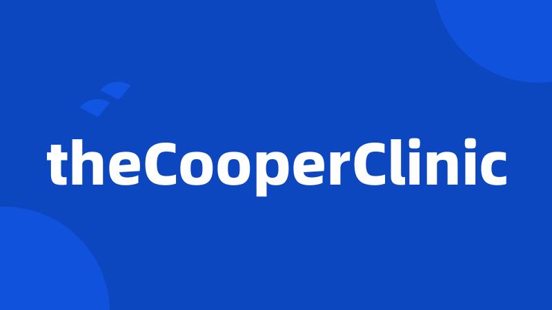 theCooperClinic
