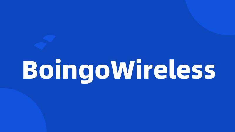 BoingoWireless