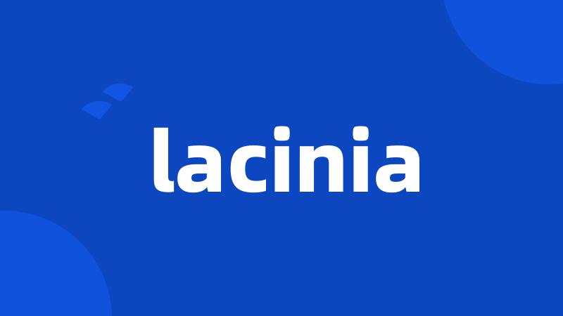 lacinia