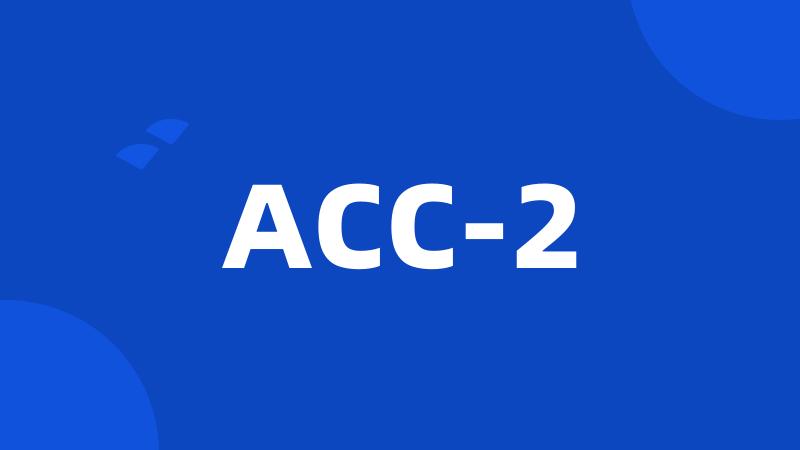 ACC-2