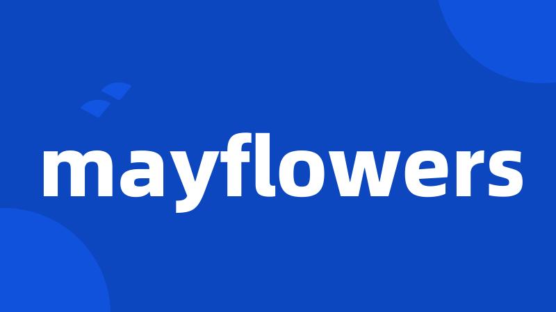 mayflowers