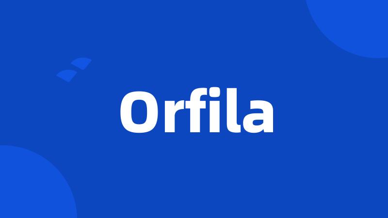Orfila