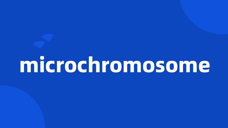 microchromosome