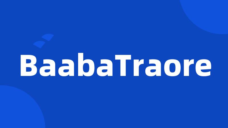 BaabaTraore