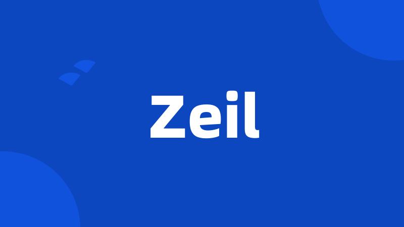 Zeil