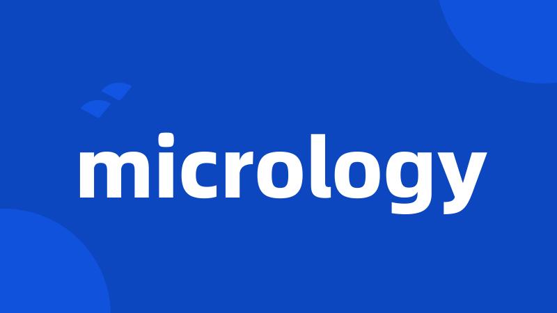 micrology