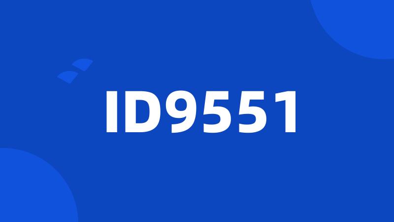 ID9551