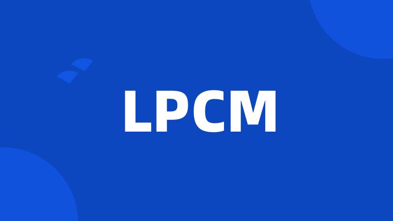 LPCM