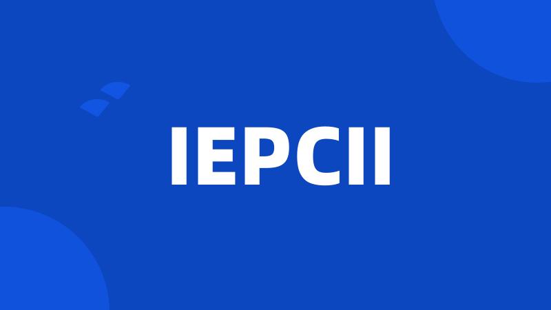 IEPCII