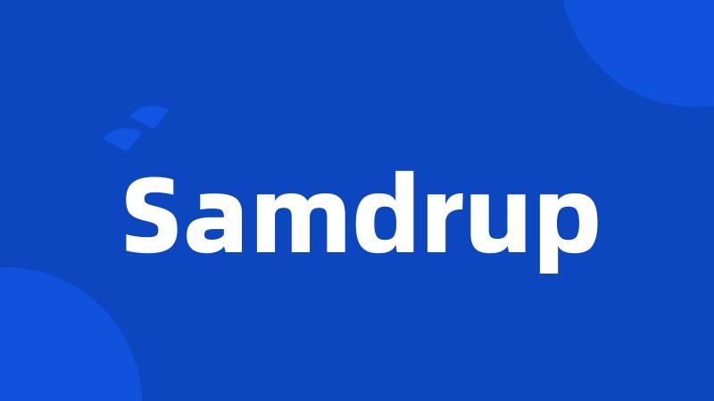 Samdrup