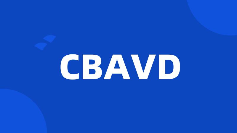 CBAVD