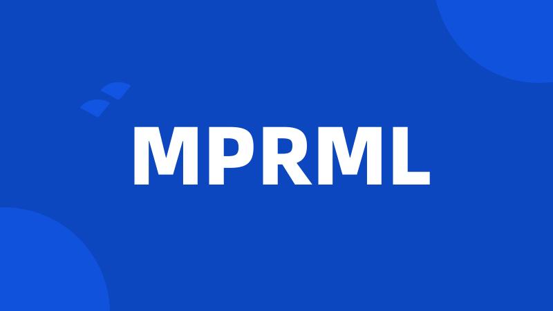 MPRML
