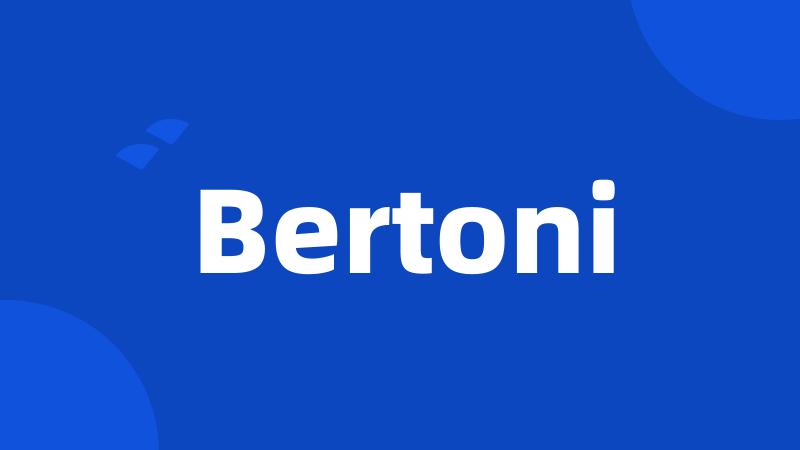 Bertoni