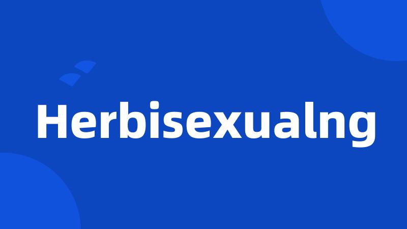 Herbisexualng