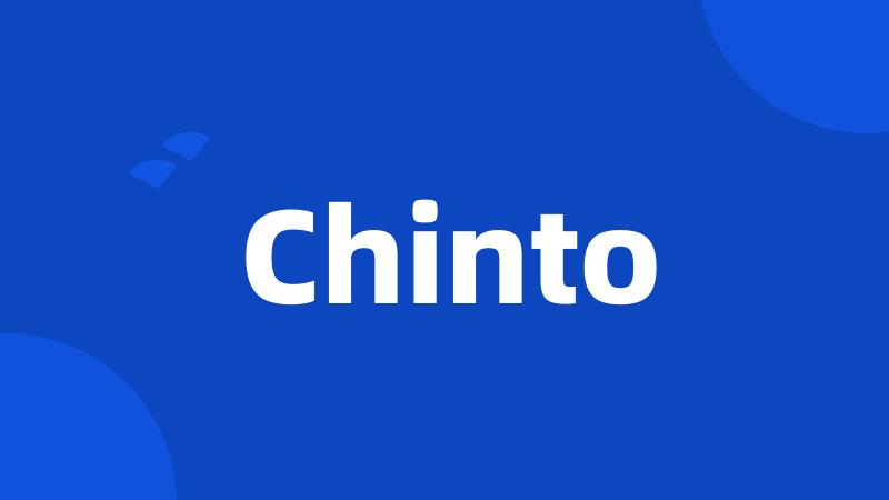 Chinto