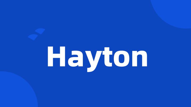 Hayton