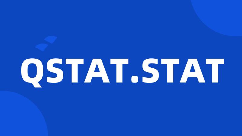 QSTAT.STAT