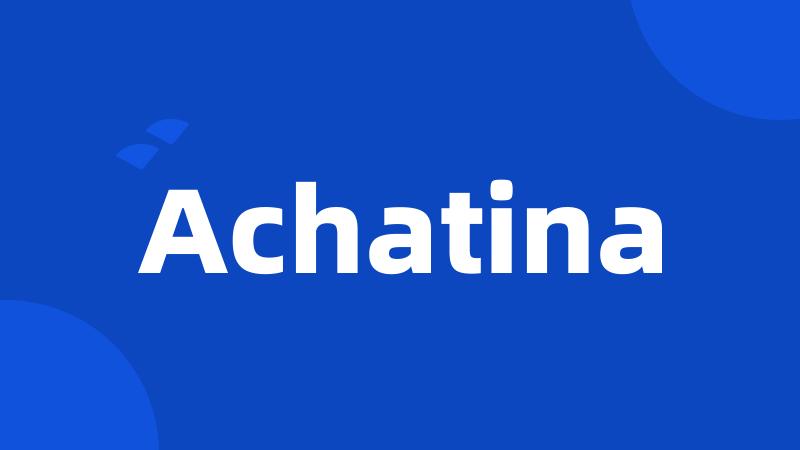 Achatina