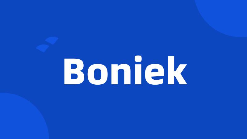 Boniek