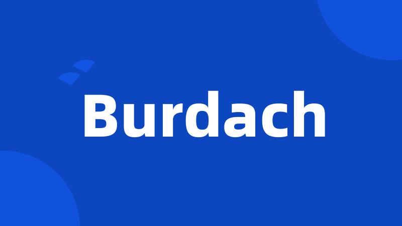 Burdach