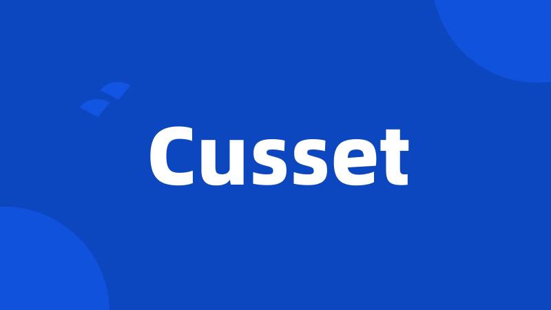 Cusset