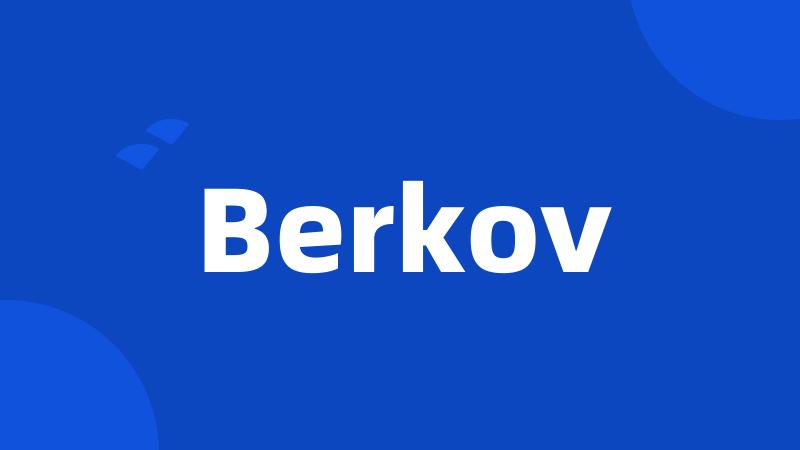 Berkov