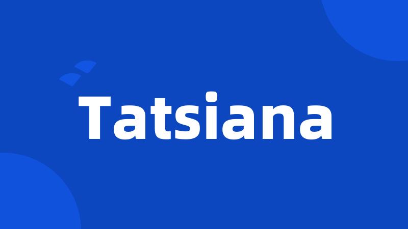 Tatsiana