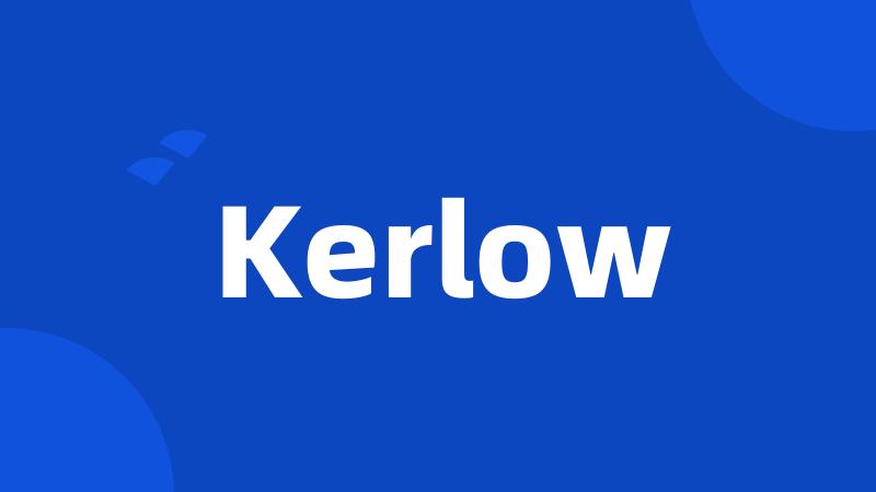 Kerlow